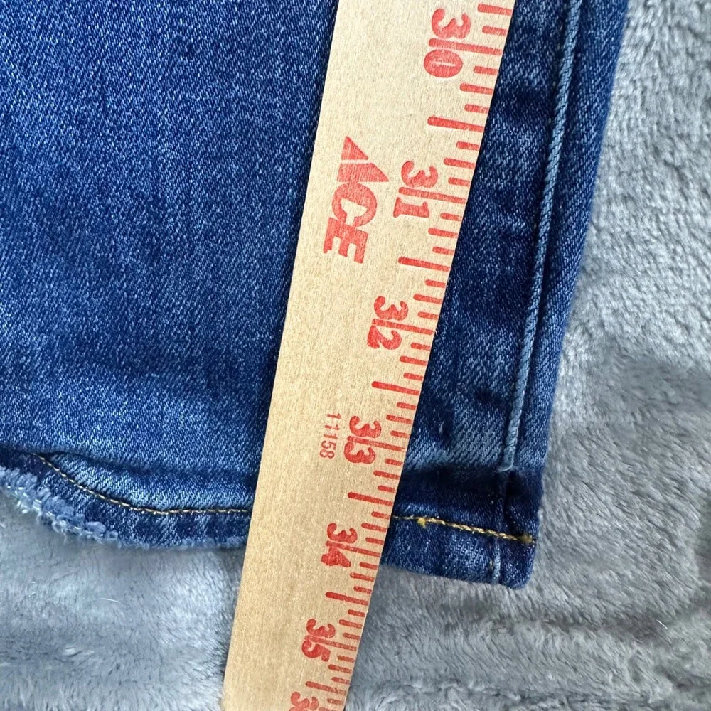 Purple Brand P001 Low Rise Skinny Jeans Medium Indigo Wash 38 OYWD124